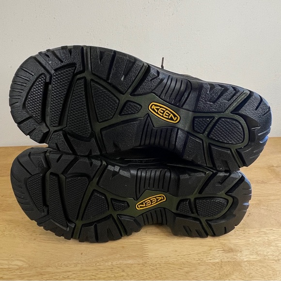 Keen Men's Braddock Mid WP Soft Toe Brown Leather Work Hiking Boots Size 9.5 NIB - Picture 12 of 15